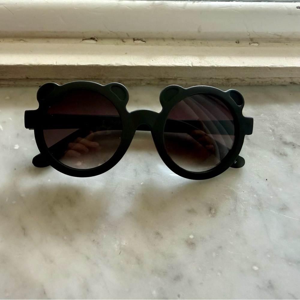 NEW Janie and Jack Black Bear Sunglasses